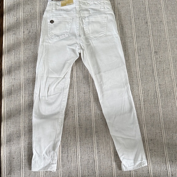 Michael Kors White Skinny Jeans size 4 Mid Rise - Picture 5 of 8